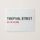 Thiepval Street  Puzzles