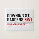 Downing St,  Gardens  Puzzles