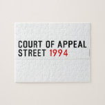 COURT OF APPEAL STREET  Puzzles