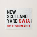 new scotland yard  Puzzles
