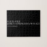 Ellie-vile  (Only 4 princess')  Puzzles