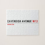 Cavendish avenue  Puzzles