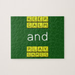 KEEP
 CALM
 and
 PLAY
 GAMES  Puzzles