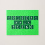Periodic
 Table
 Writer  Puzzles
