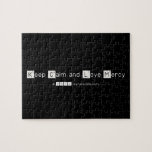 Keep Calm and Love Mercy   Puzzles