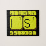 Sidney
 Is
 Awesome
   Puzzles