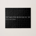 317 south bentalou st    Puzzles