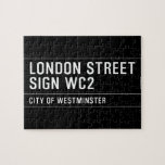 LONDON STREET SIGN  Puzzles