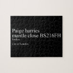 Paige harries mantle close  Puzzles