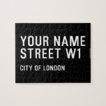 Your Name Street  Puzzles