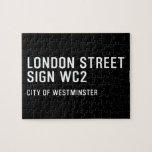 LONDON STREET SIGN  Puzzles