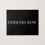 FIDDLERS ROW  Puzzles
