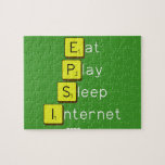 Eat
 Play
 Sleep
 Internet  Puzzles