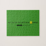 will you be my girlfriend Andrea?
   Puzzles