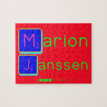 Marion
 Janssen  Puzzles