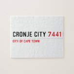 Cronje City  Puzzles
