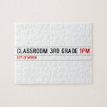 Classroom 3rd grade  Puzzles