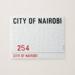 city of nairobi       Puzzles