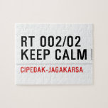 RT 002/02 KEEP CALM  Puzzles