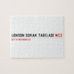 LONDON SOKAK TABELASI  Puzzles