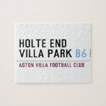 HOLTE END VILLA PARK  Puzzles