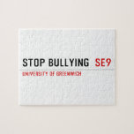 Stop Bullying   Puzzles
