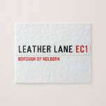 Leather Lane  Puzzles