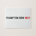 FRAMPTON ROW  Puzzles