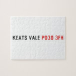 Keats Vale  Puzzles