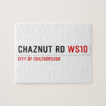 Chaznut rd  Puzzles