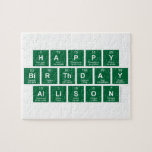 Happy
 Birthday
 Allison  Puzzles