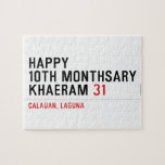 Happy 10th Monthsary Khaeram  Puzzles