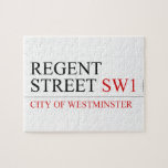 REGENT STREET  Puzzles