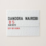 DANDORA  NAIROBI   Puzzles