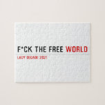 F*CK THE FREE  Puzzles