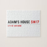 Adam's House  Puzzles