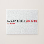 BAHABEY STREET  Puzzles