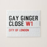 GAY GINGER CLOSE  Puzzles