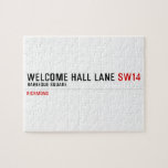 welcome hall lane  Puzzles