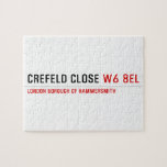 Crefeld Close  Puzzles