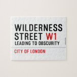 Wilderness  Street  Puzzles