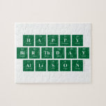 Happy
 Birthday
 Allison  Puzzles