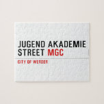 jugend akademie Street  Puzzles