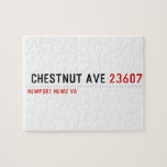  Chestnut Ave  Puzzles