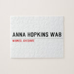 Anna Hopkins WA8  Puzzles