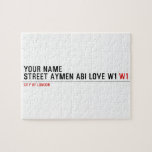 Your Name Street aymen abi love w1  Puzzles