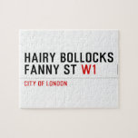 hairy bollocks fanny st  Puzzles