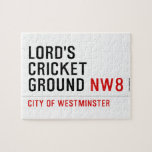 LORD'S CRICKET GROUND  Puzzles