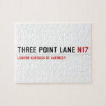 THREE POINT LANE  Puzzles