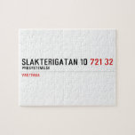 Slakterigatan 10  Puzzles